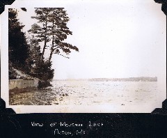 A016- View of Mousam Lake Acton ME